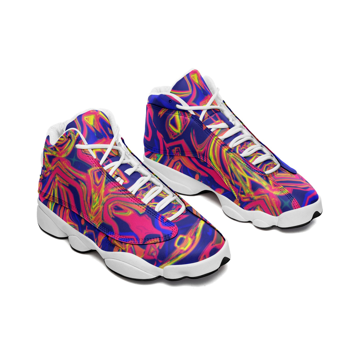 Unisex High Top Leather Sneakers