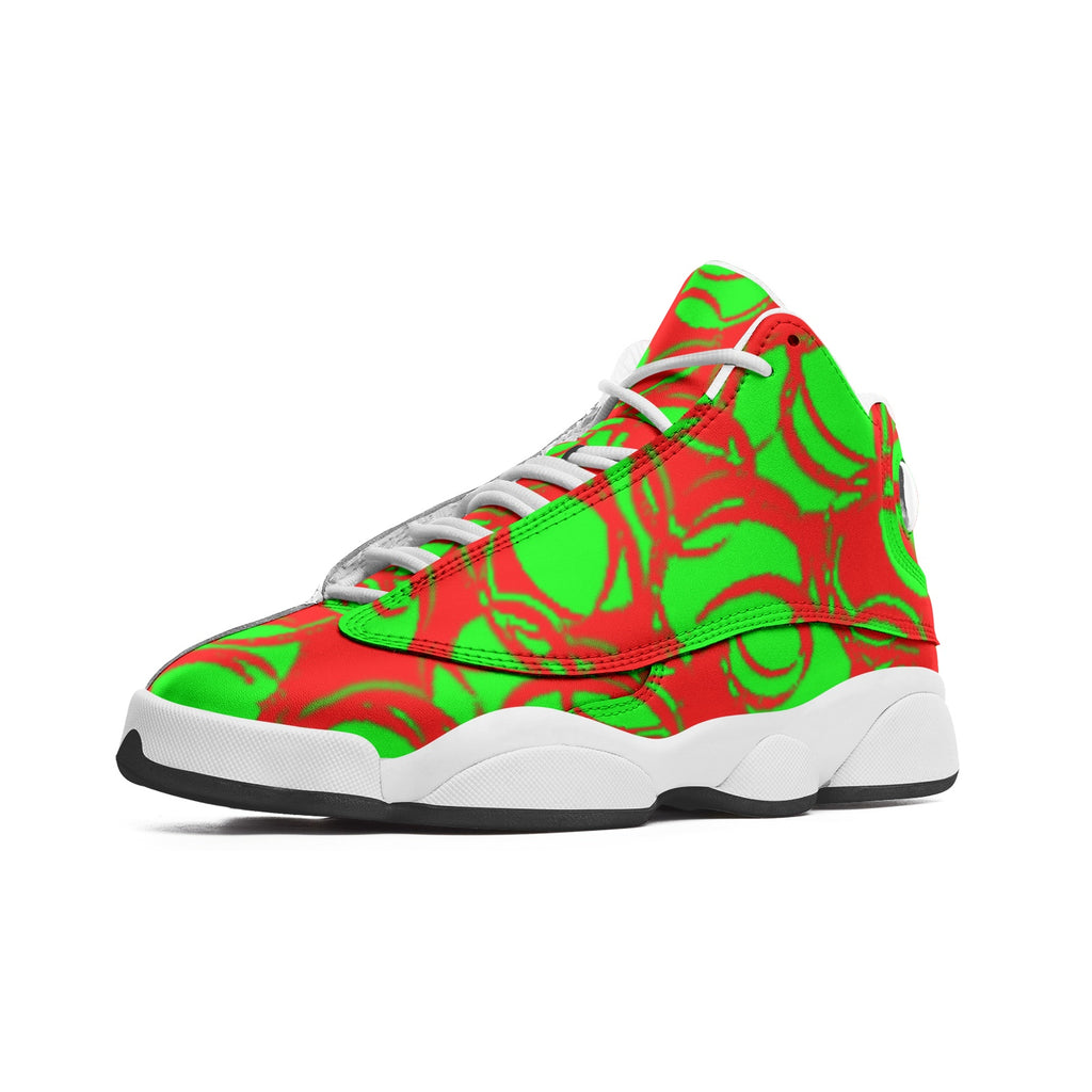 Unisex High Top Leather Sneakers