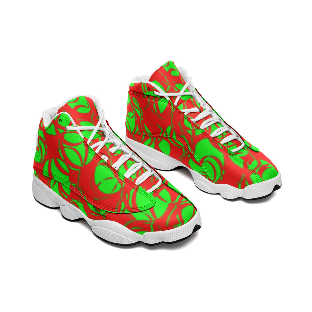 Unisex High Top Leather Sneakers