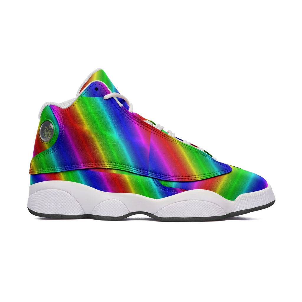 Unisex High Top Leather Sneakers