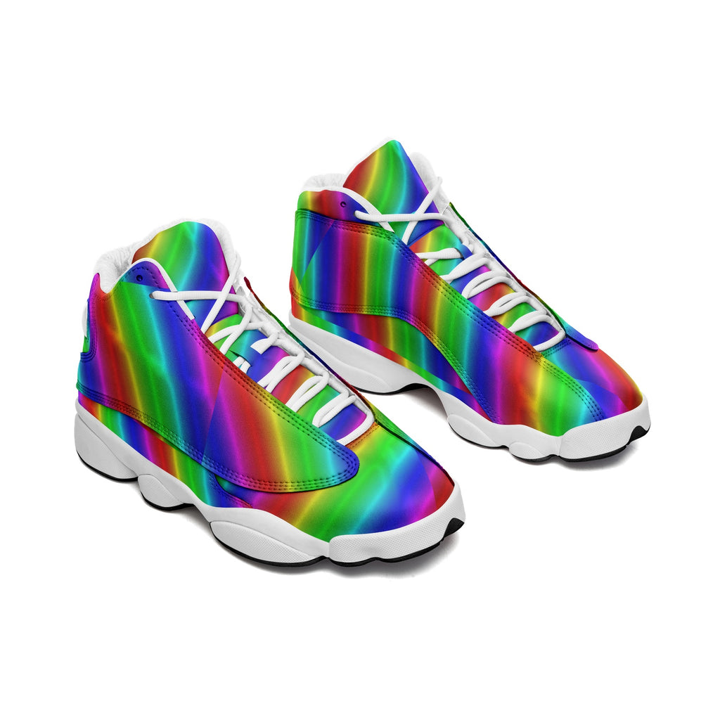Unisex High Top Leather Sneakers