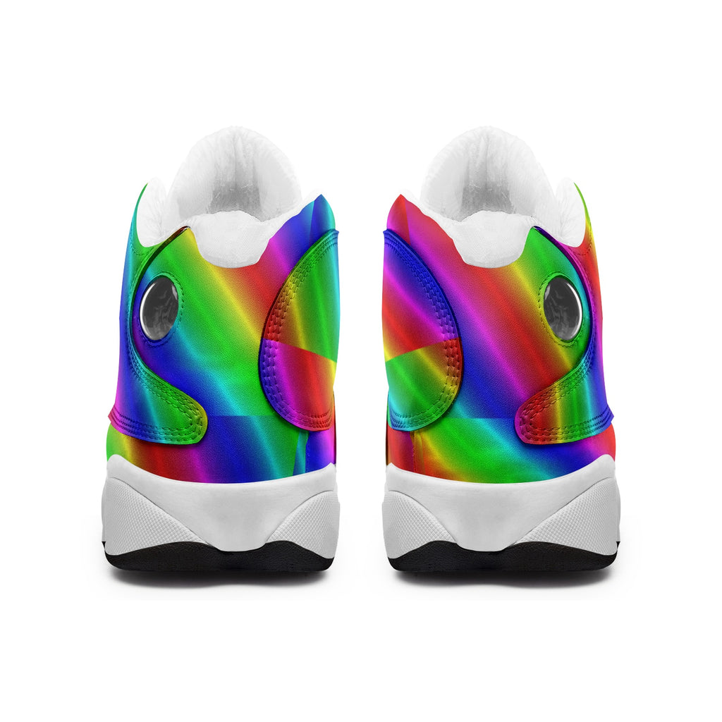 Unisex High Top Leather Sneakers
