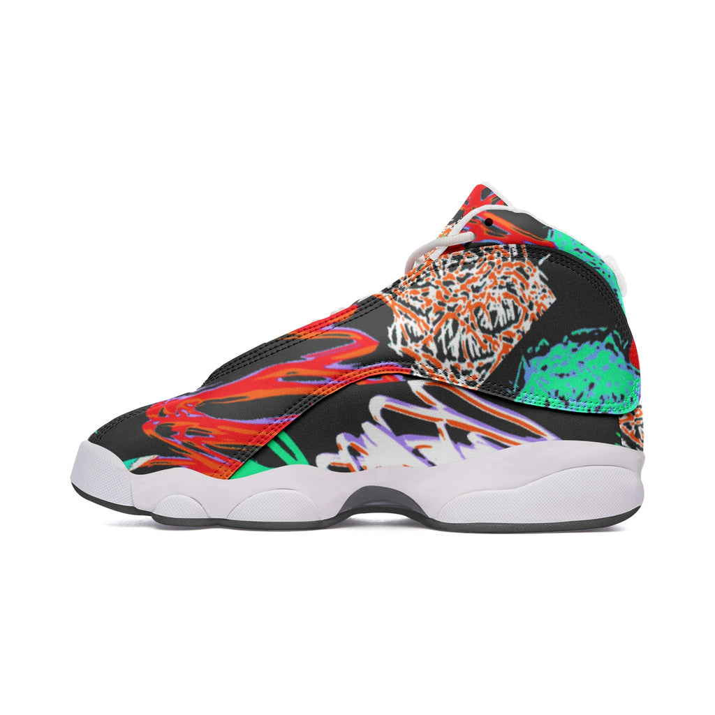 Unisex High Top Leather Sneakers