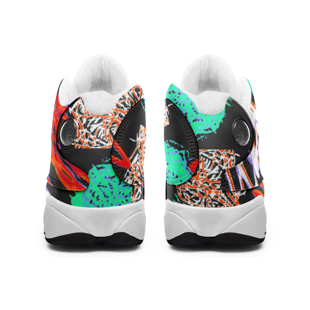Unisex High Top Leather Sneakers