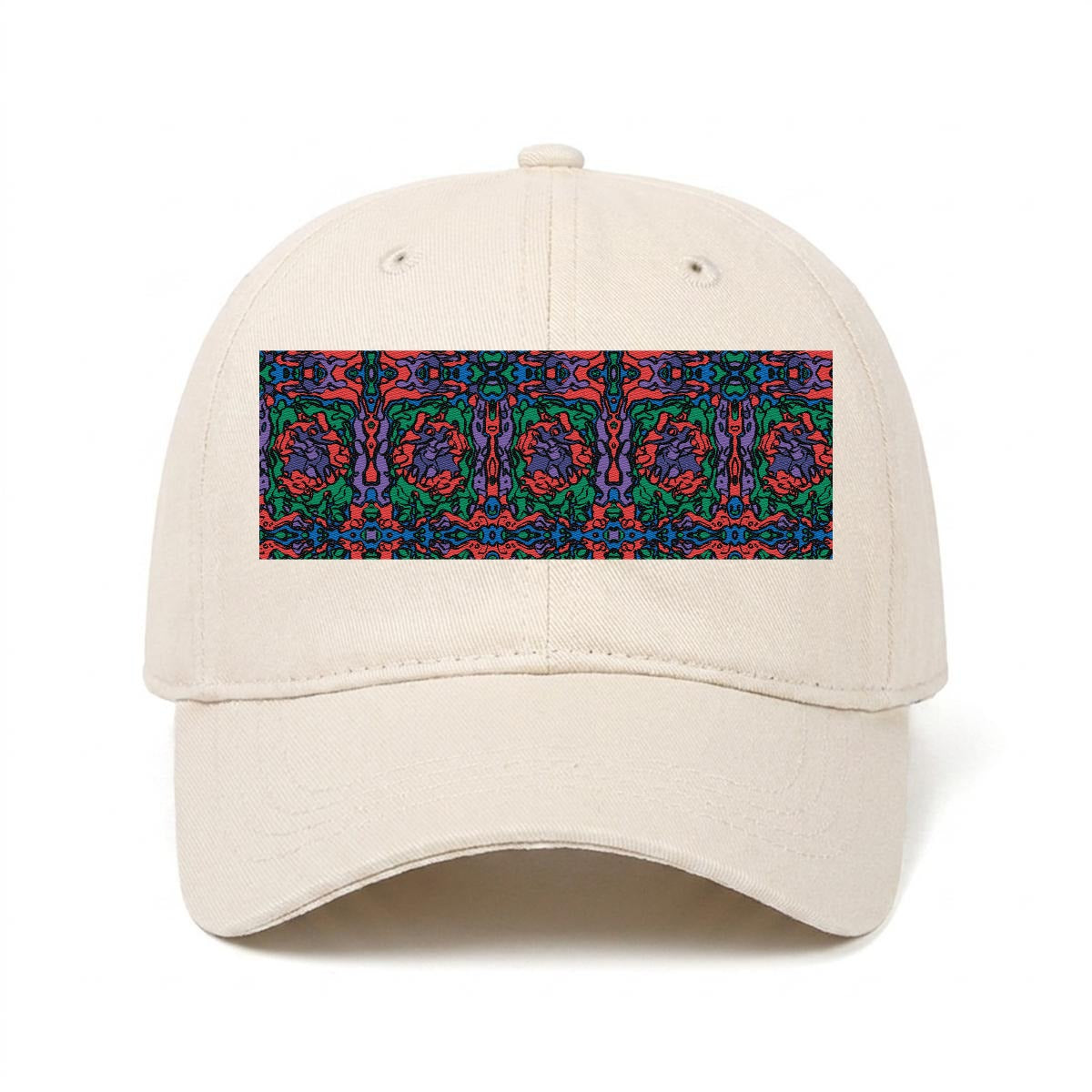 Embroidery Soft-Crown Flat Cap