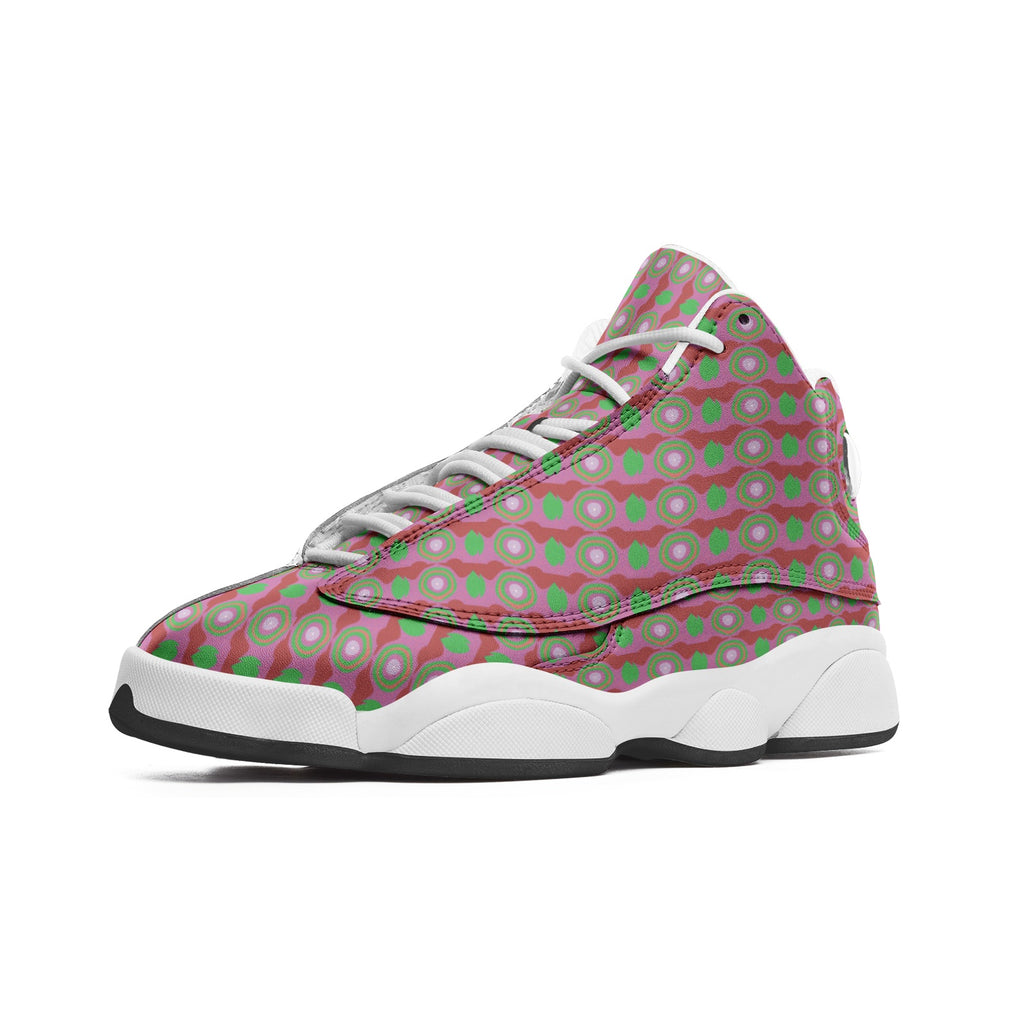 Unisex High Top Leather Sneakers