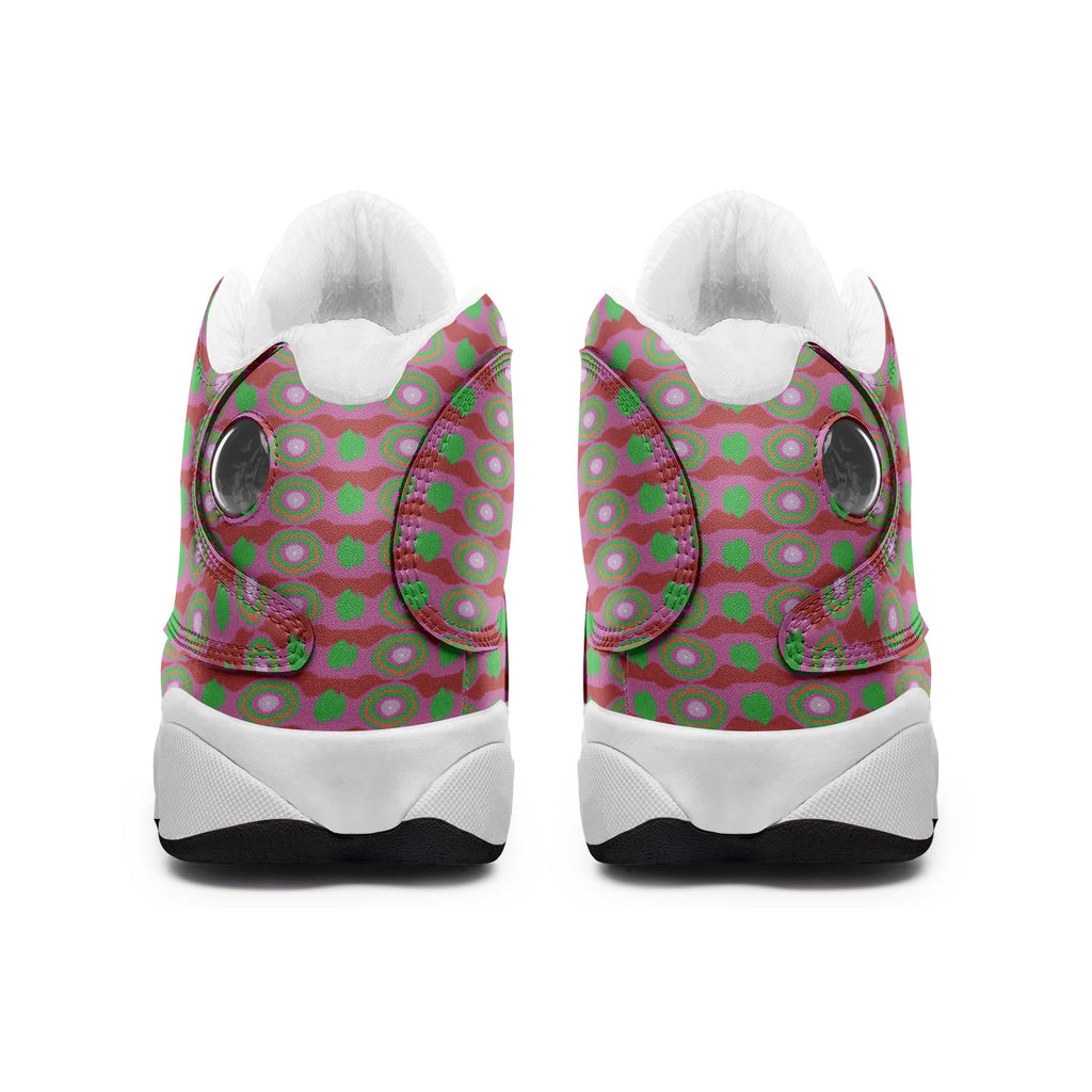 Unisex High Top Leather Sneakers