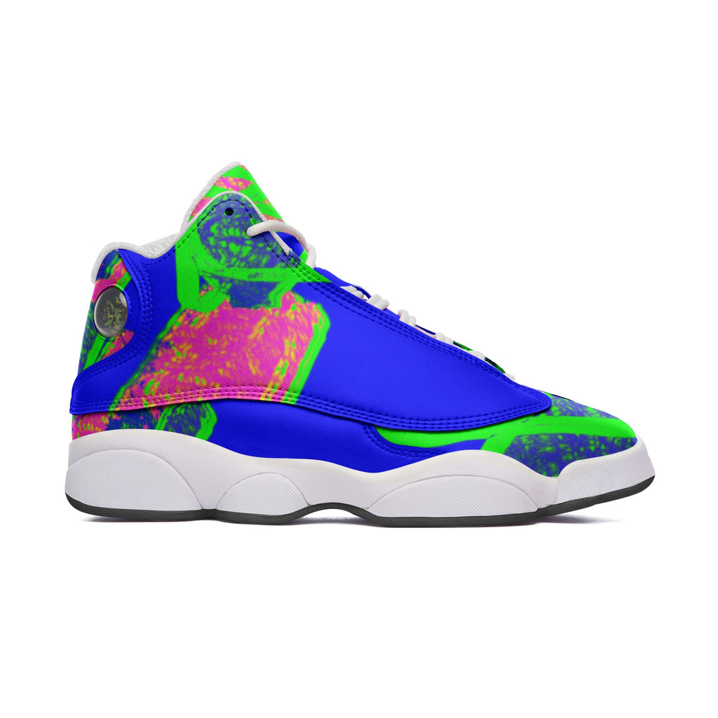 Unisex High Top Leather Sneakers