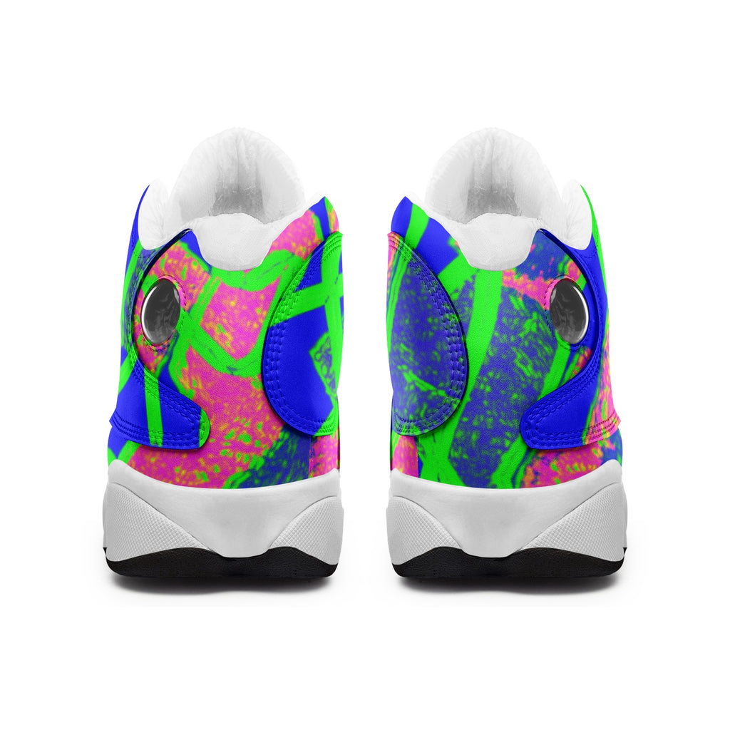 Unisex High Top Leather Sneakers