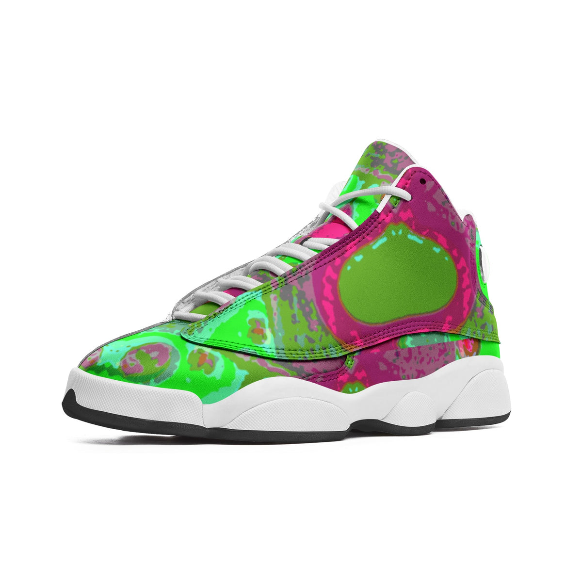 Unisex High Top Leather Sneakers