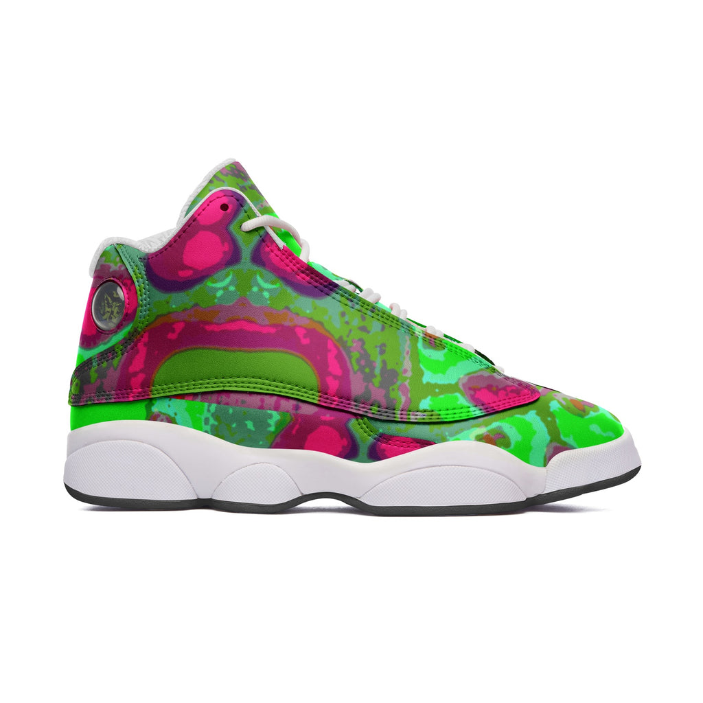 Unisex High Top Leather Sneakers