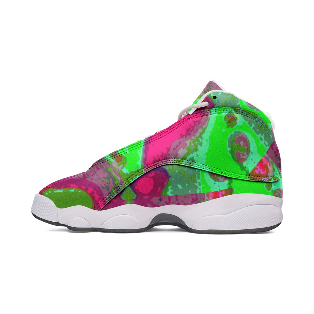 Unisex High Top Leather Sneakers