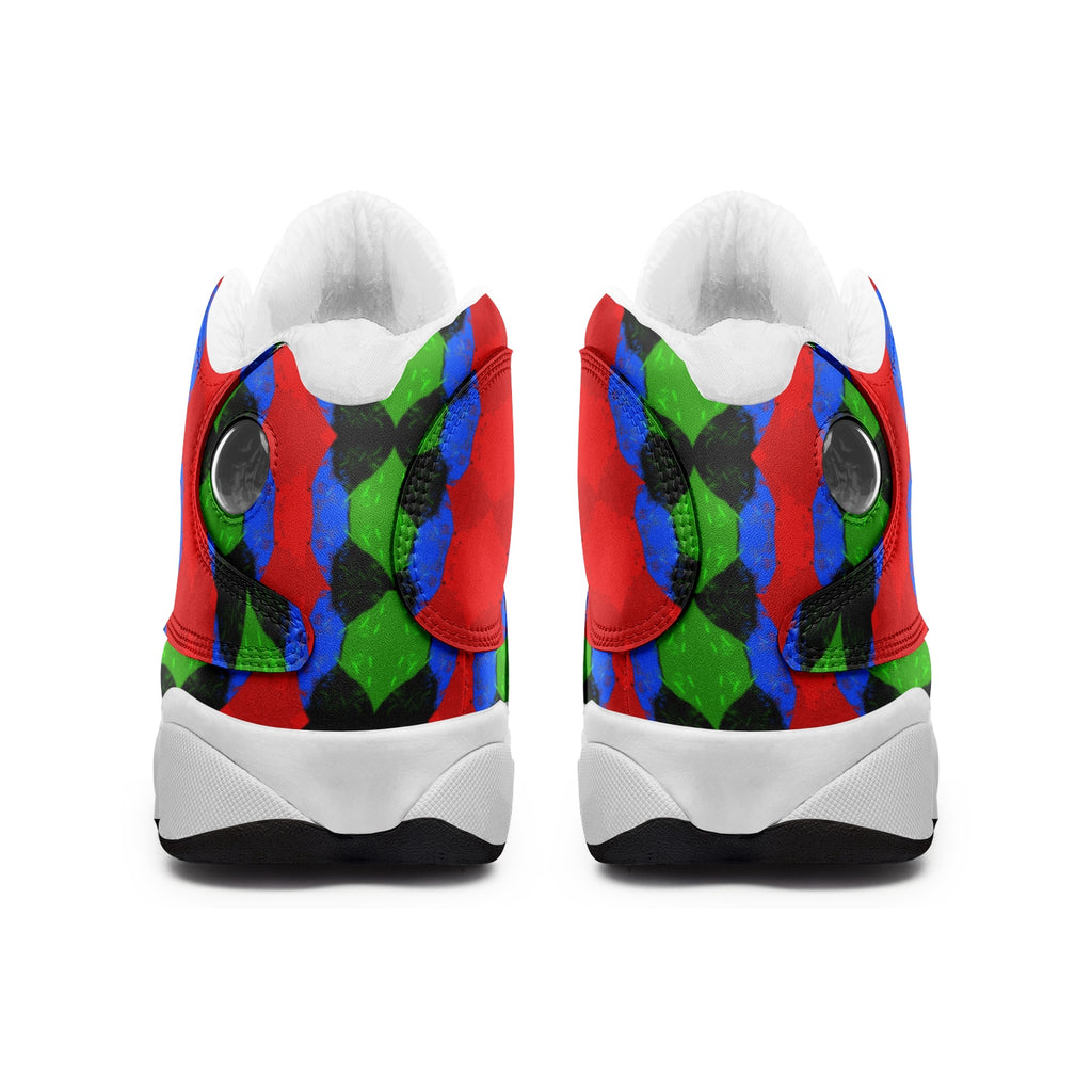 Unisex High Top Leather Sneakers