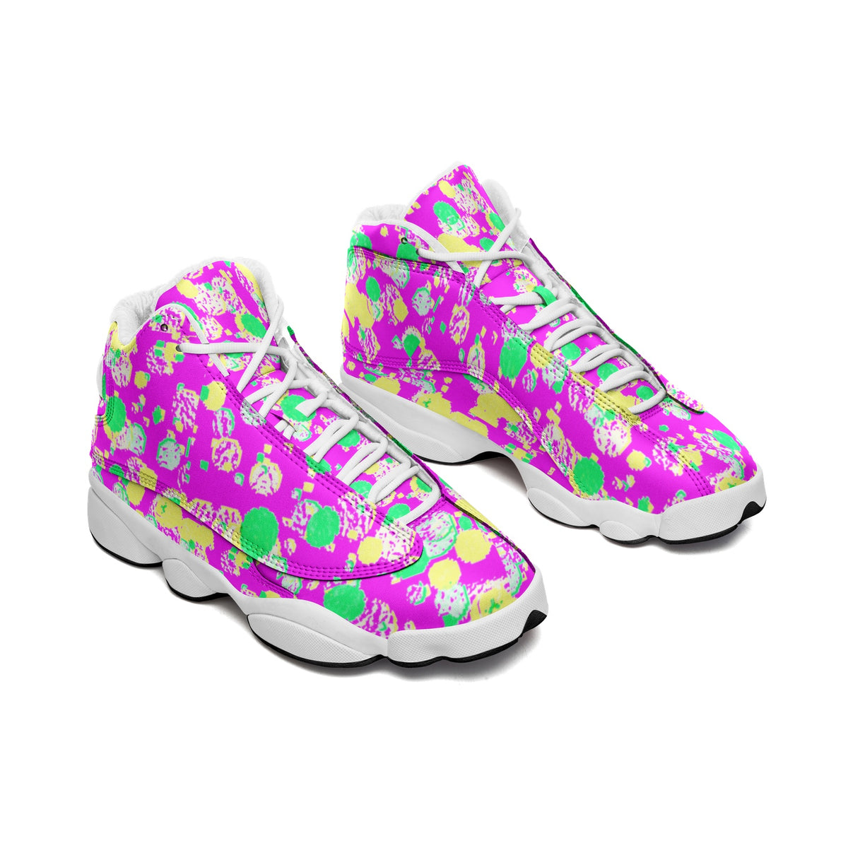 Unisex High Top Leather Sneakers