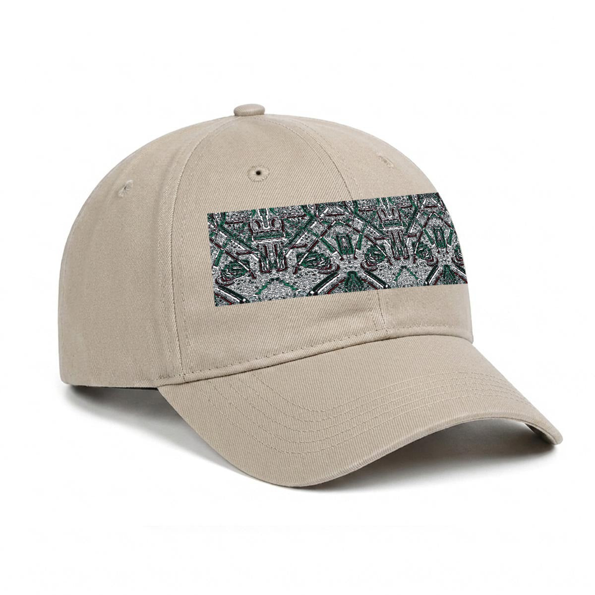 Embroidery Soft-Crown Flat Cap