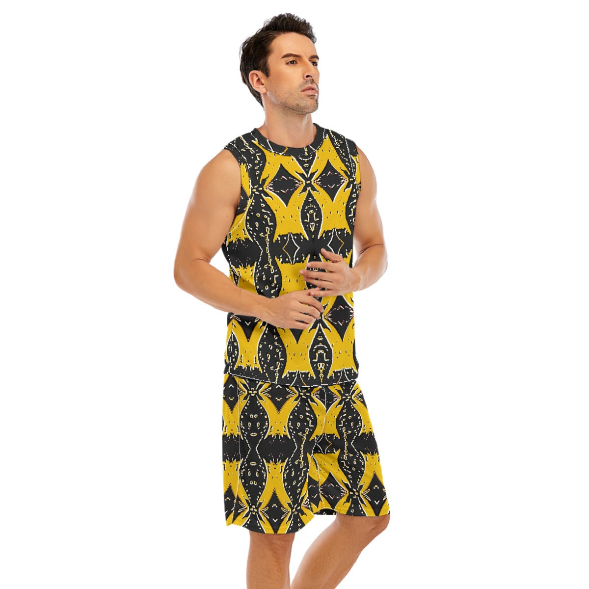 All-Over Print Men's Basketball Suit