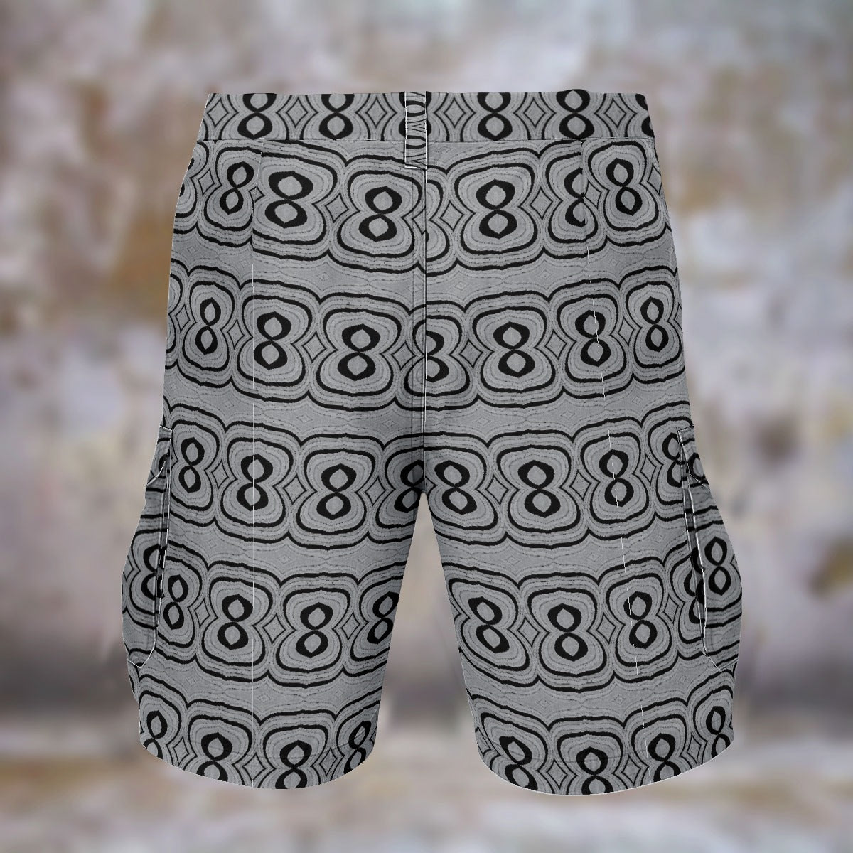 All-Over Print Men's Cargo Shorts