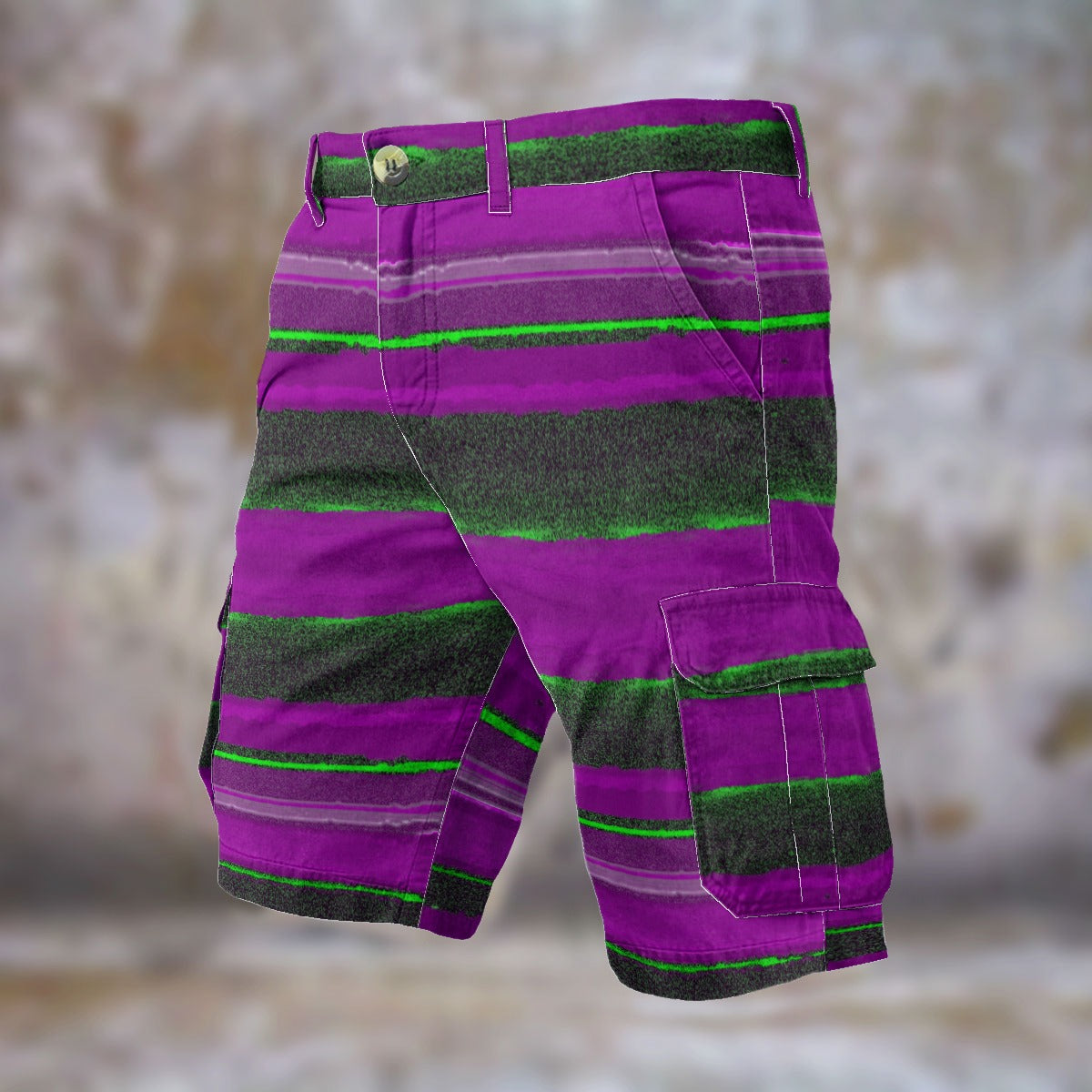 All-Over Print Men's Cargo Shorts