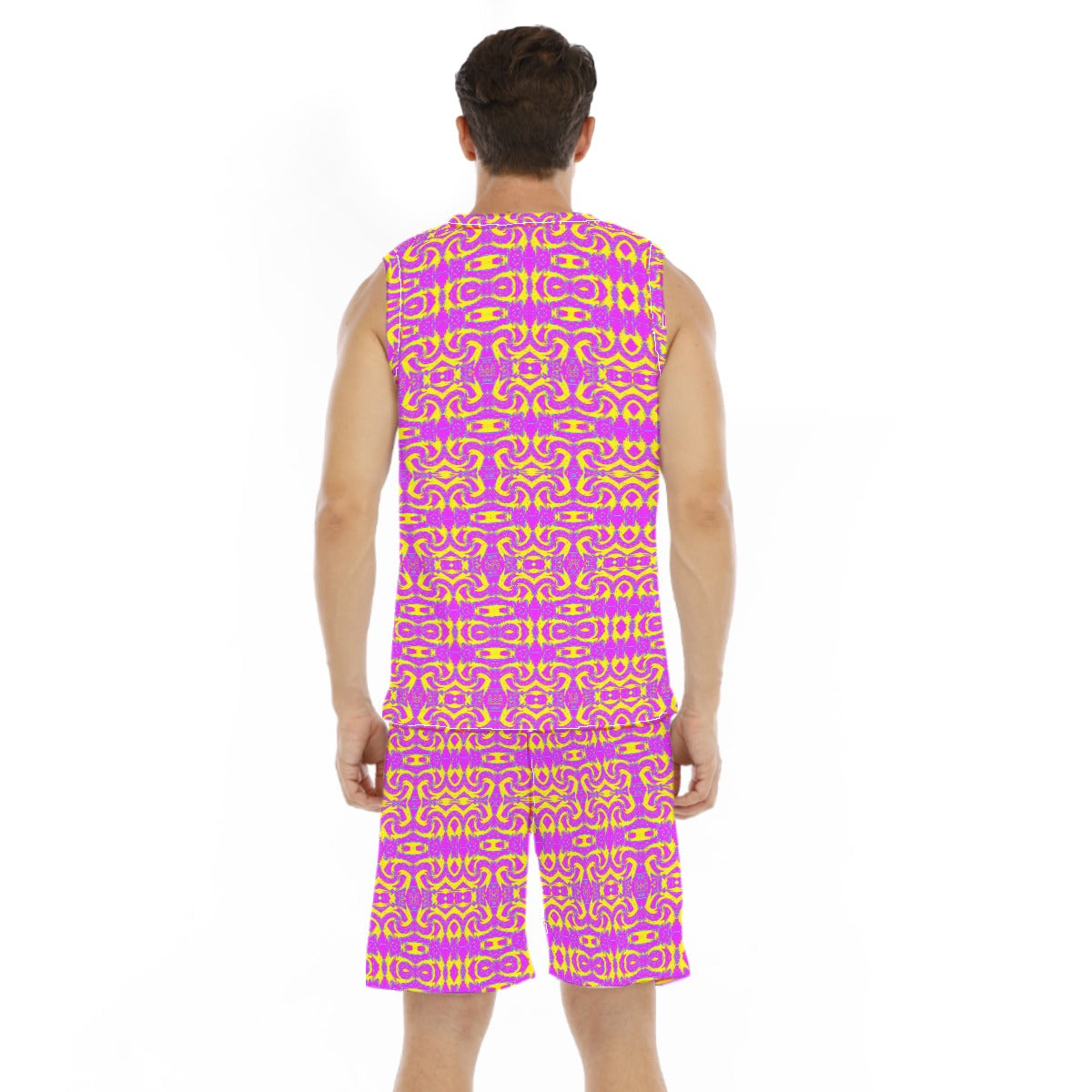 All-Over Print Men's Basketball Suit