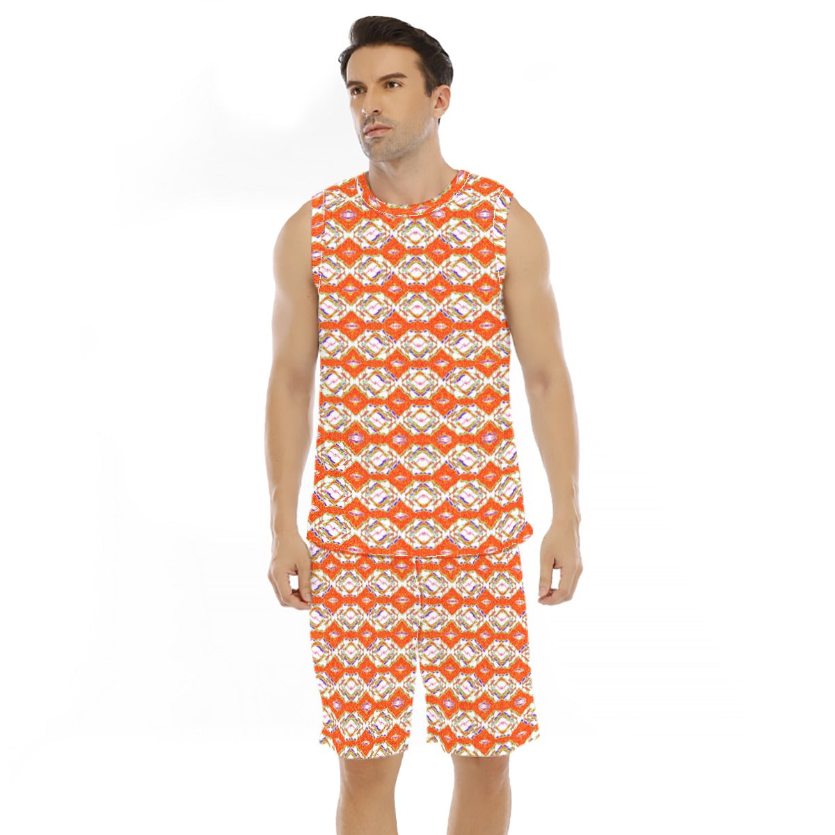 All-Over Print Men's Basketball Suit