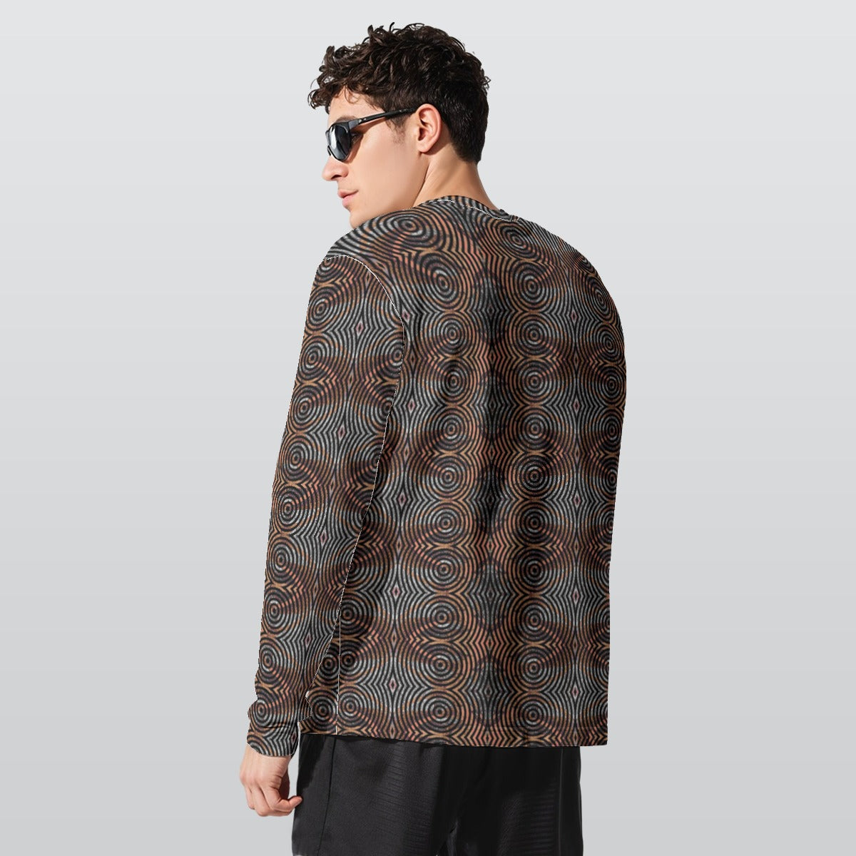 All-Over Print Long Sleeve T-Shirt | 190GSM Cotton