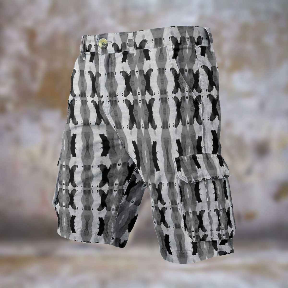 All-Over Print Men's Cargo Shorts