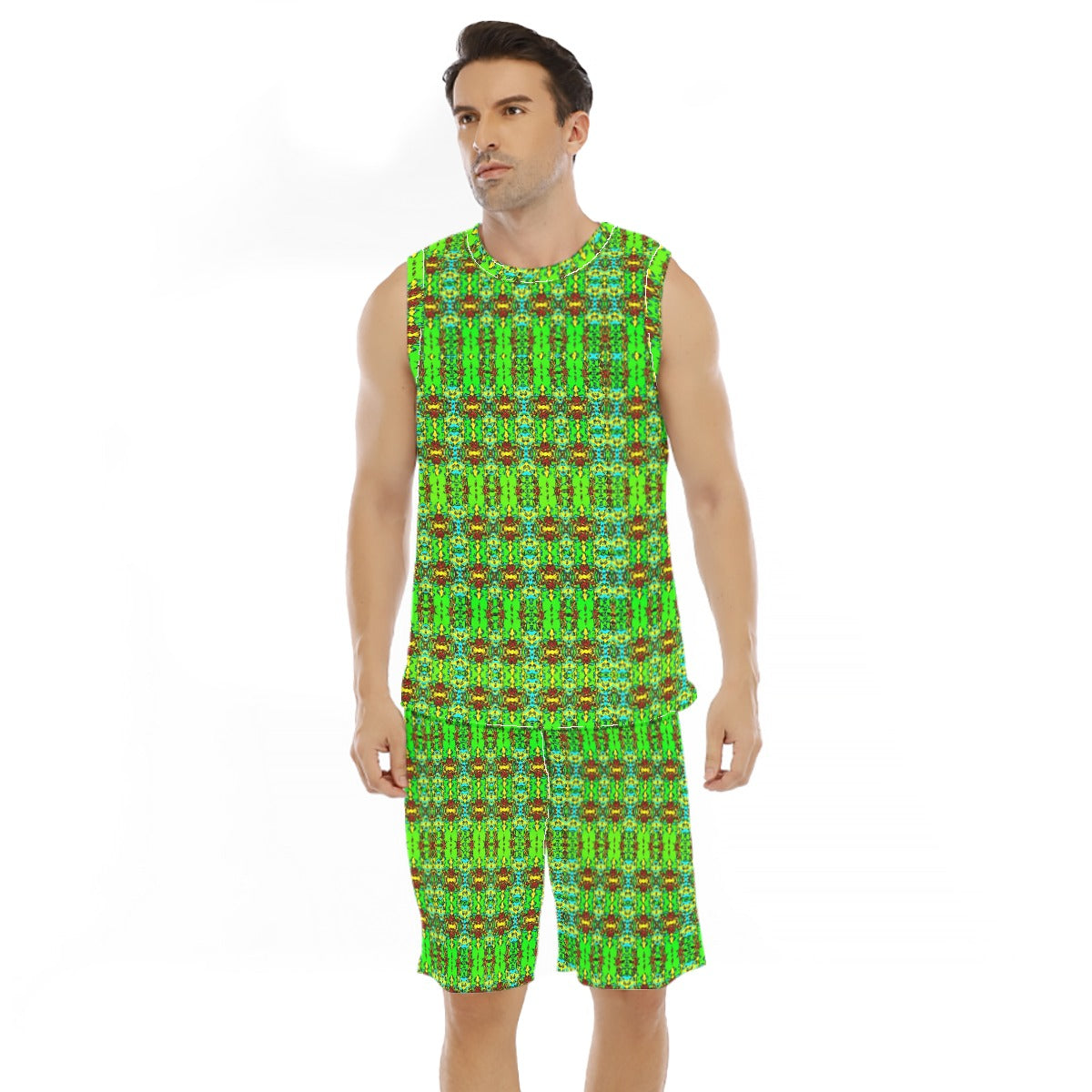 All-Over Print Men's Basketball Suit