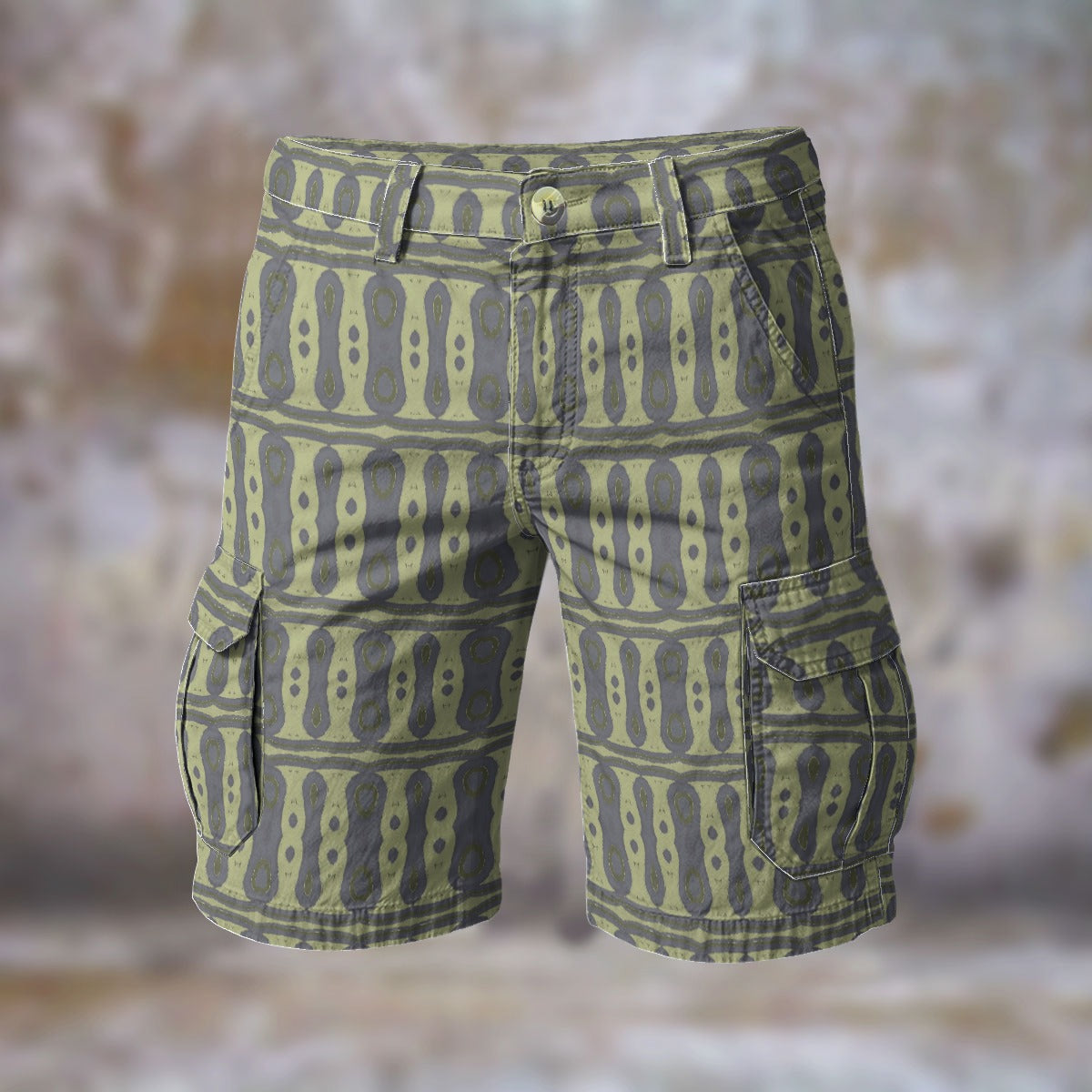 All-Over Print Men's Cargo Shorts