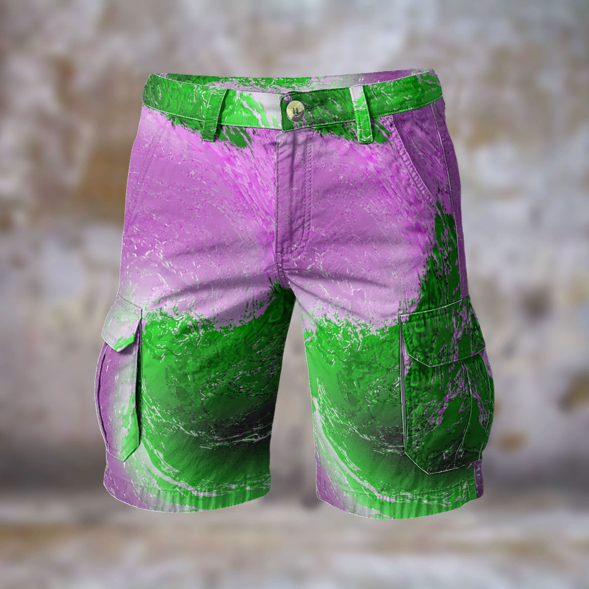 All-Over Print Men's Cargo Shorts