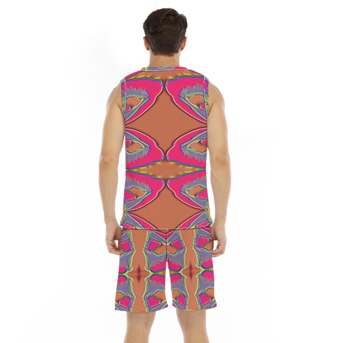 All-Over Print Men's Basketball Suit