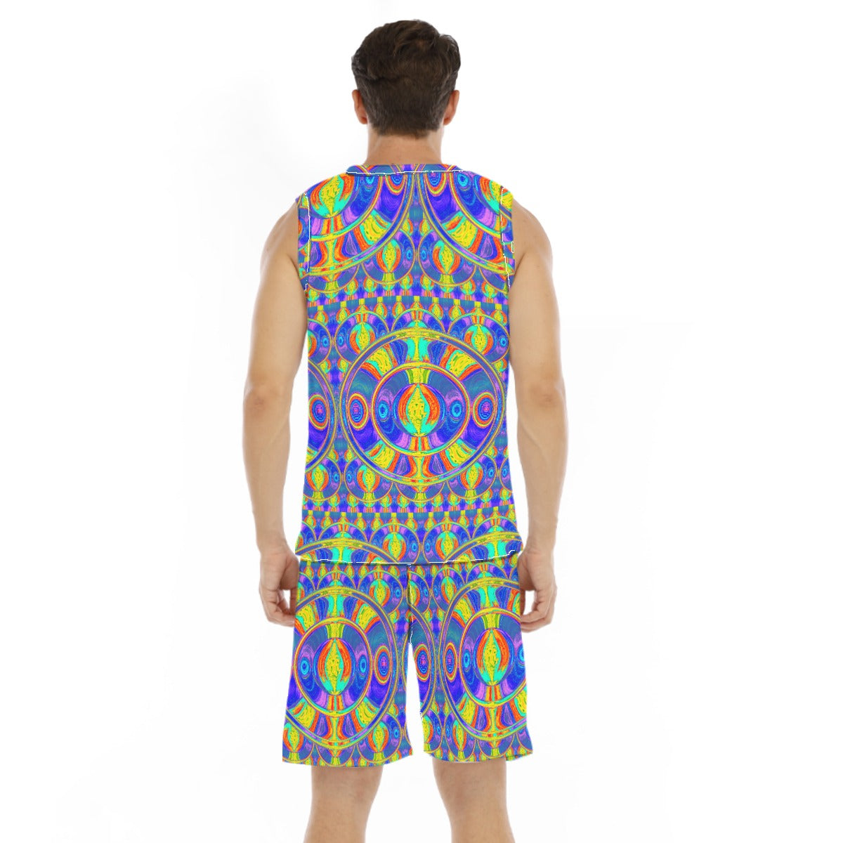 All-Over Print Men's Basketball Suit