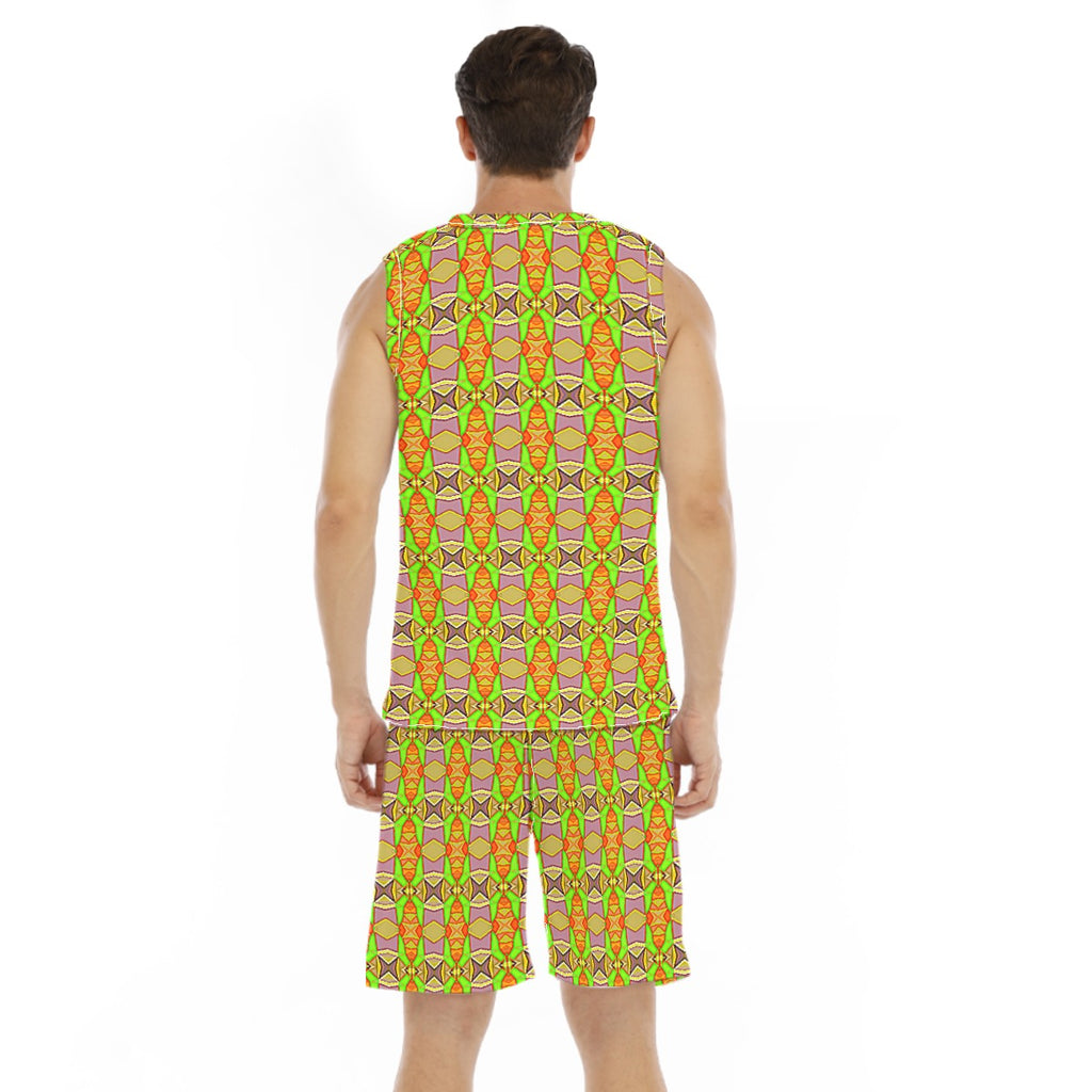 All-Over Print Men's Basketball Suit