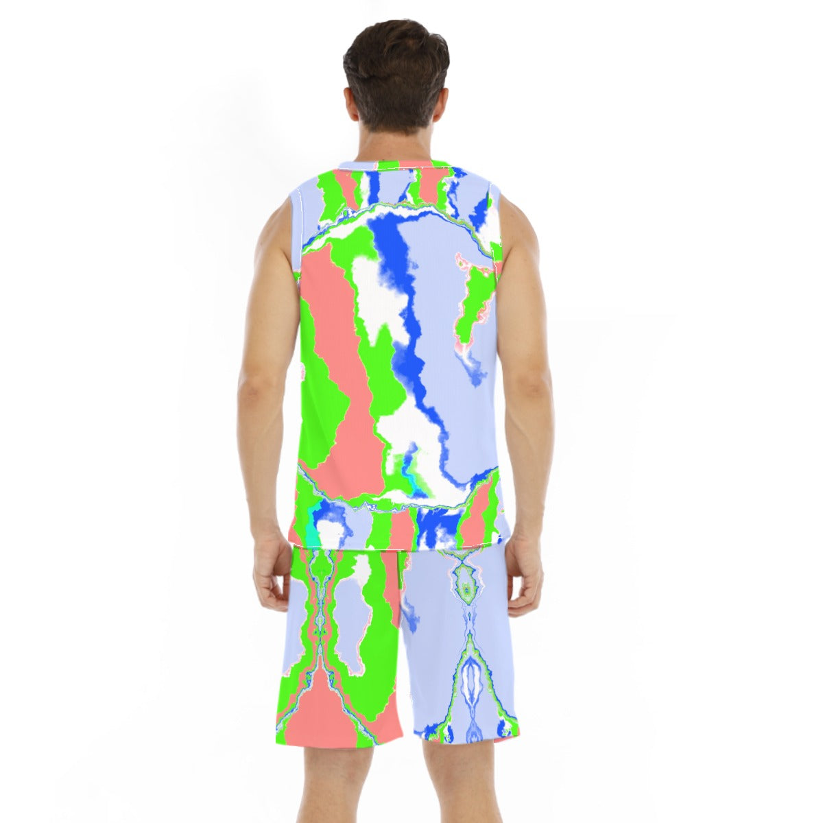 All-Over Print Men's Basketball Suit
