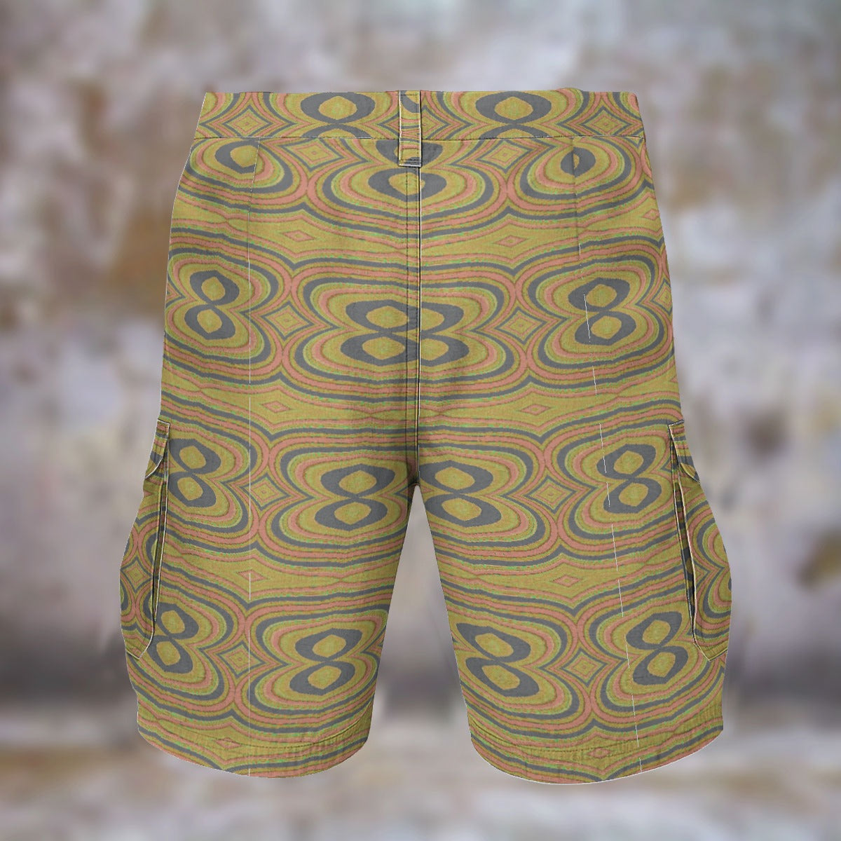 All-Over Print Men's Cargo Shorts