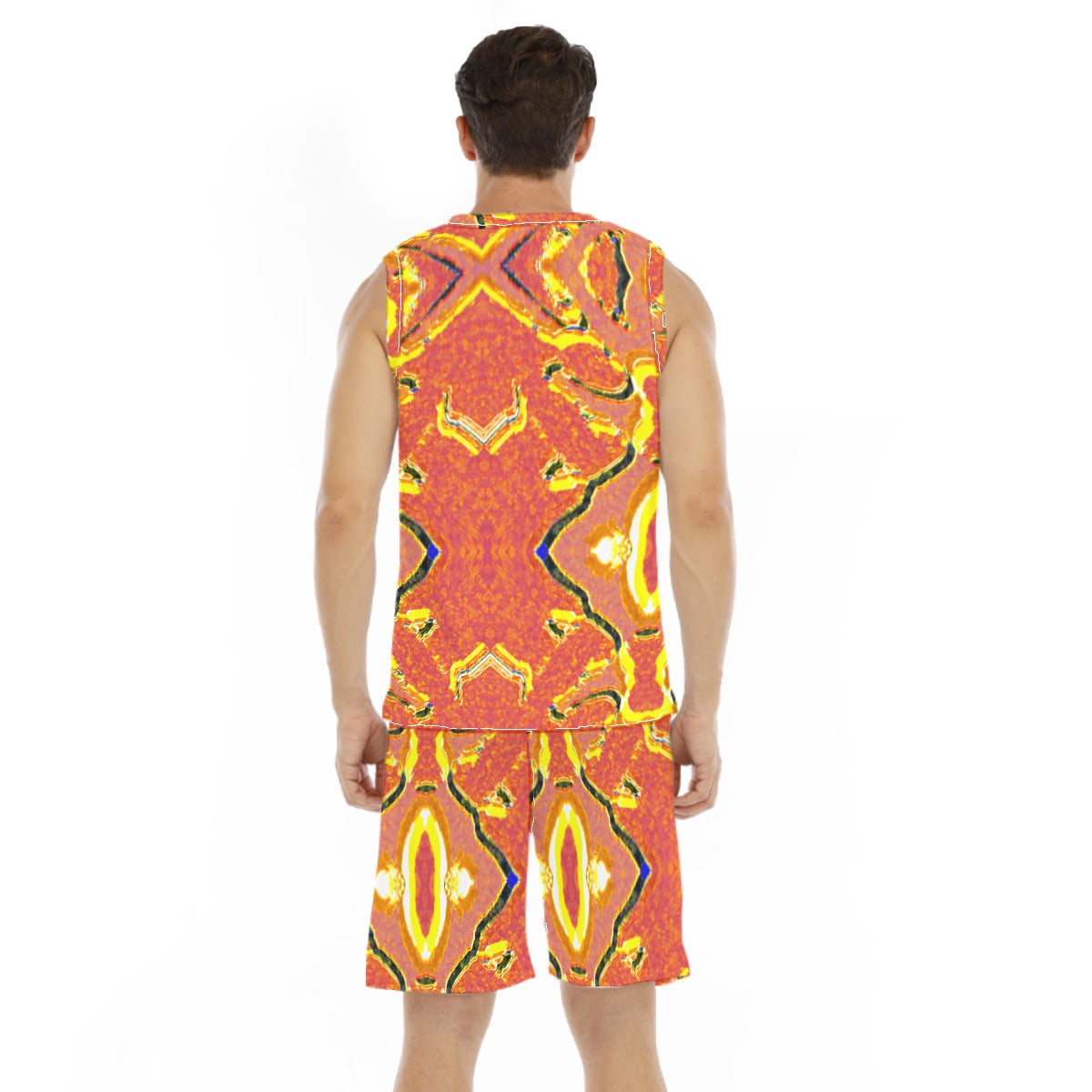 All-Over Print Men's Basketball Suit