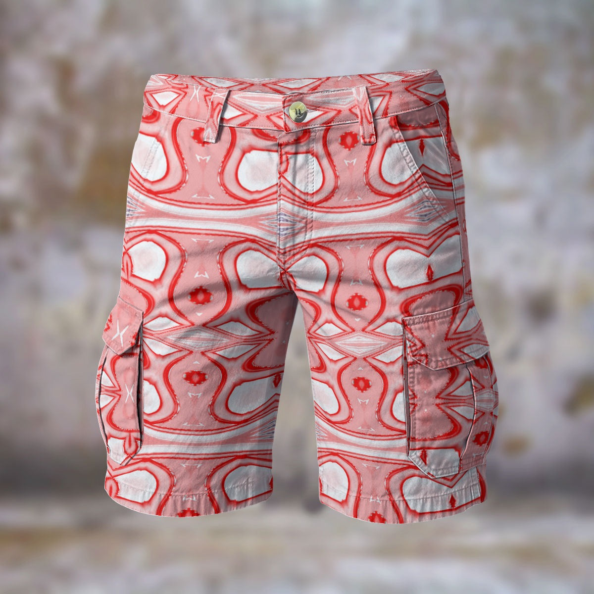 All-Over Print Men's Cargo Shorts