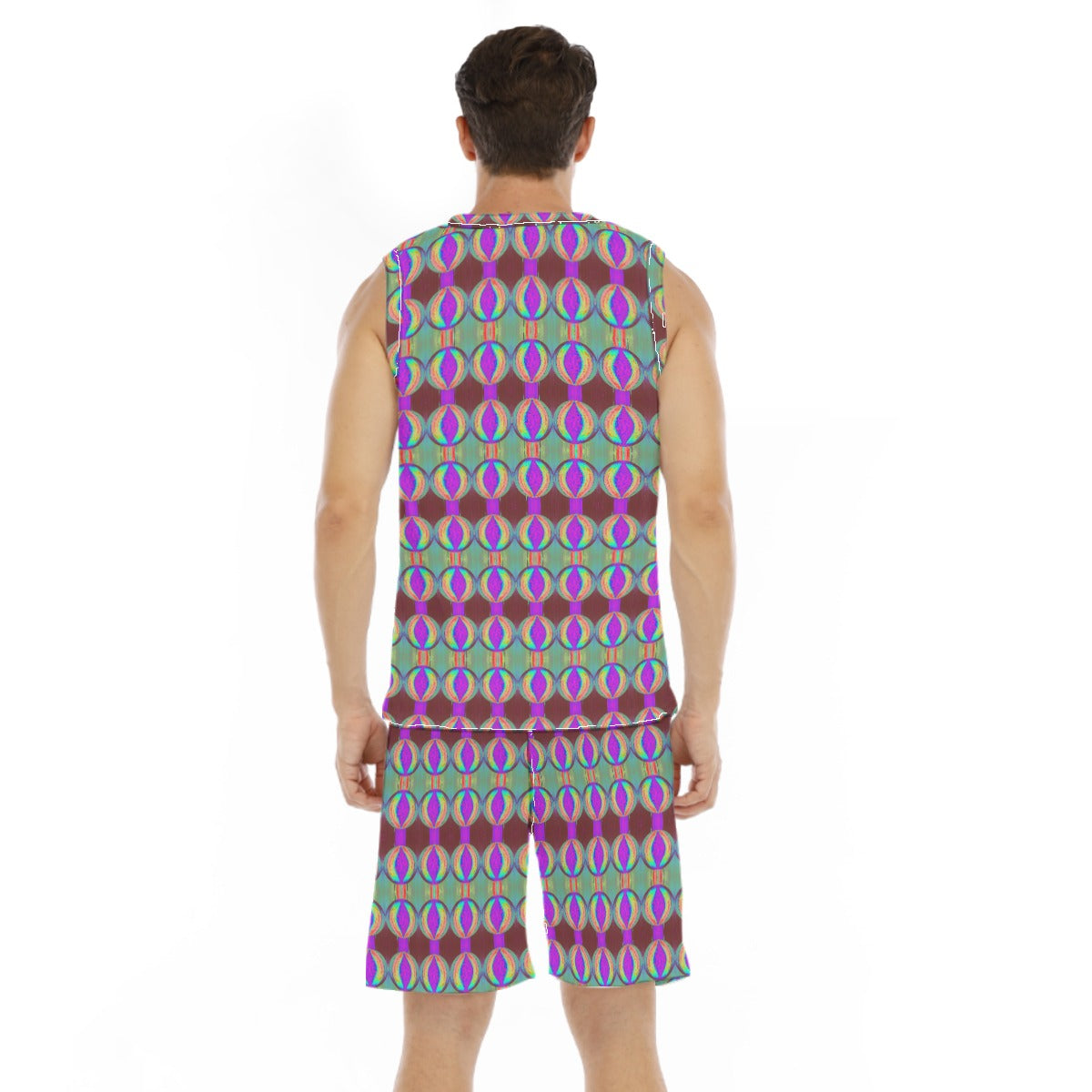 All-Over Print Men's Basketball Suit