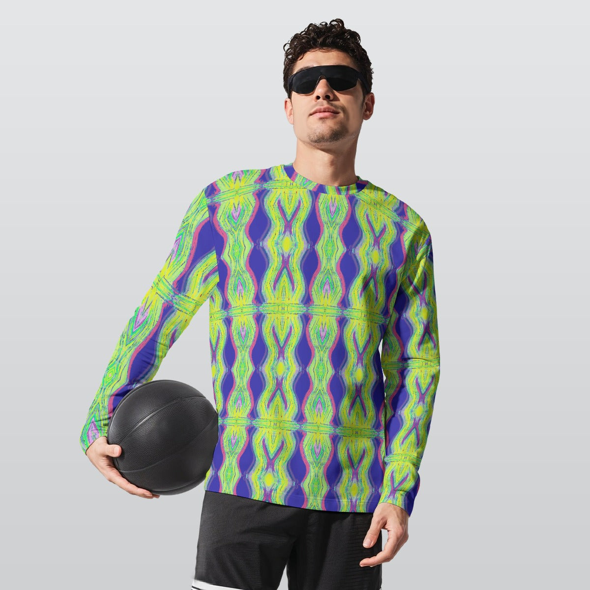 All-Over Print Long Sleeve T-Shirt | 190GSM Cotton