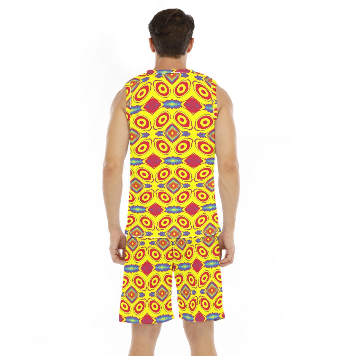 All-Over Print Men's Basketball Suit
