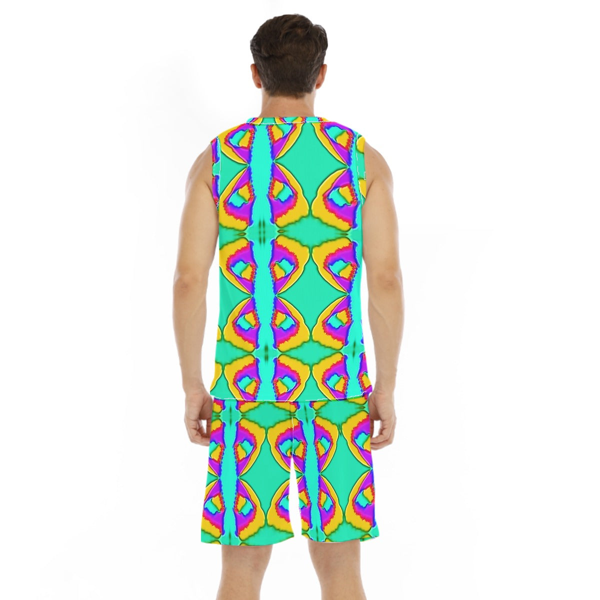 All-Over Print Men's Basketball Suit