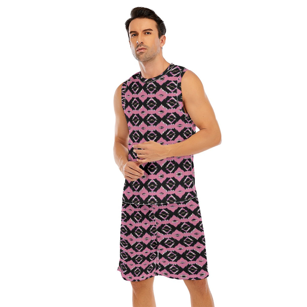 All-Over Print Men's Basketball Suit