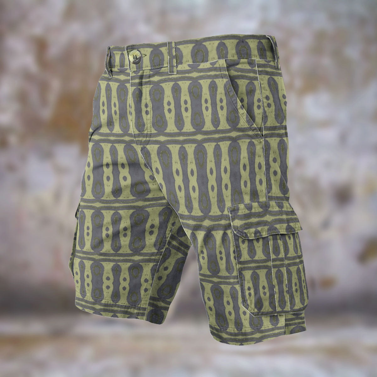 All-Over Print Men's Cargo Shorts