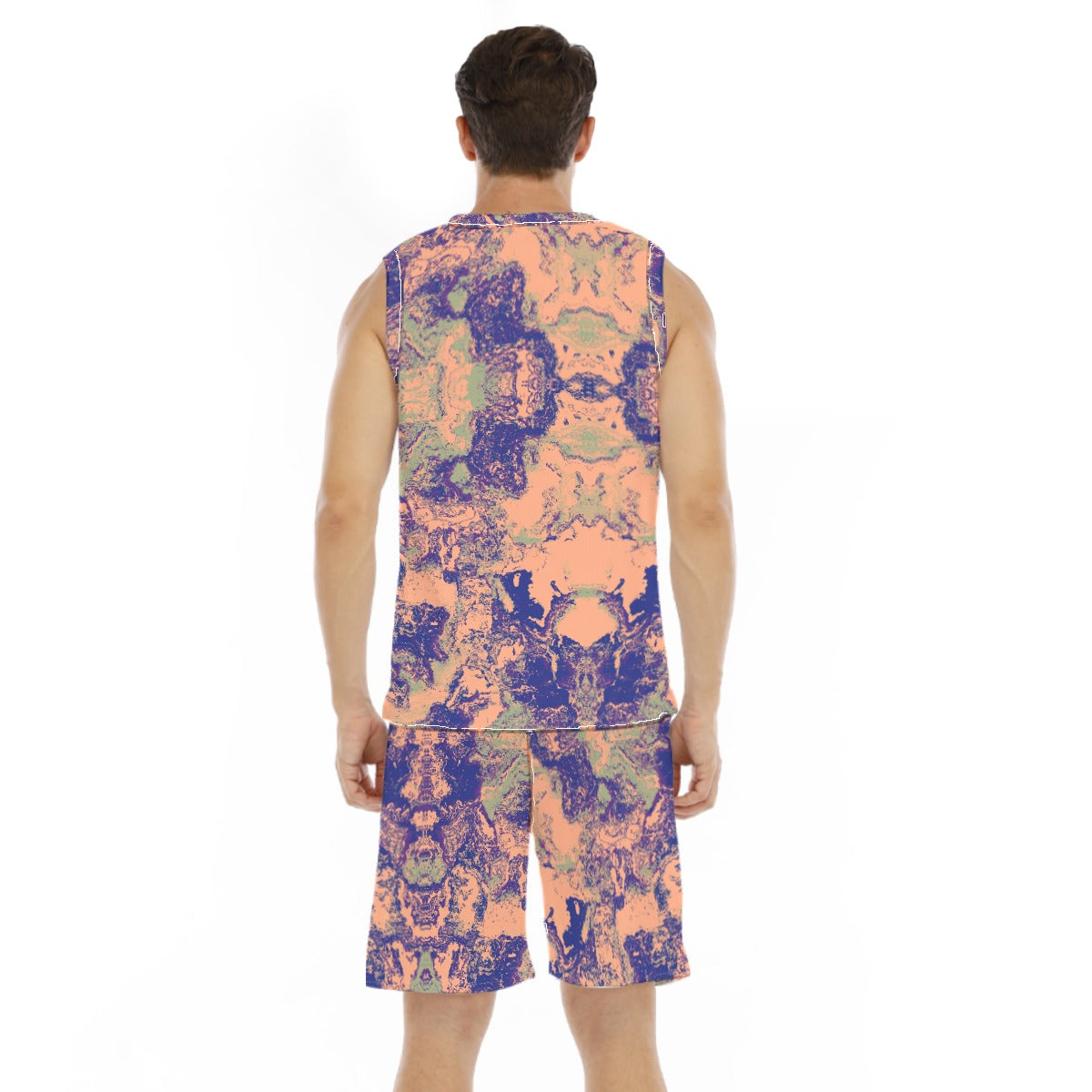 All-Over Print Men's Basketball Suit