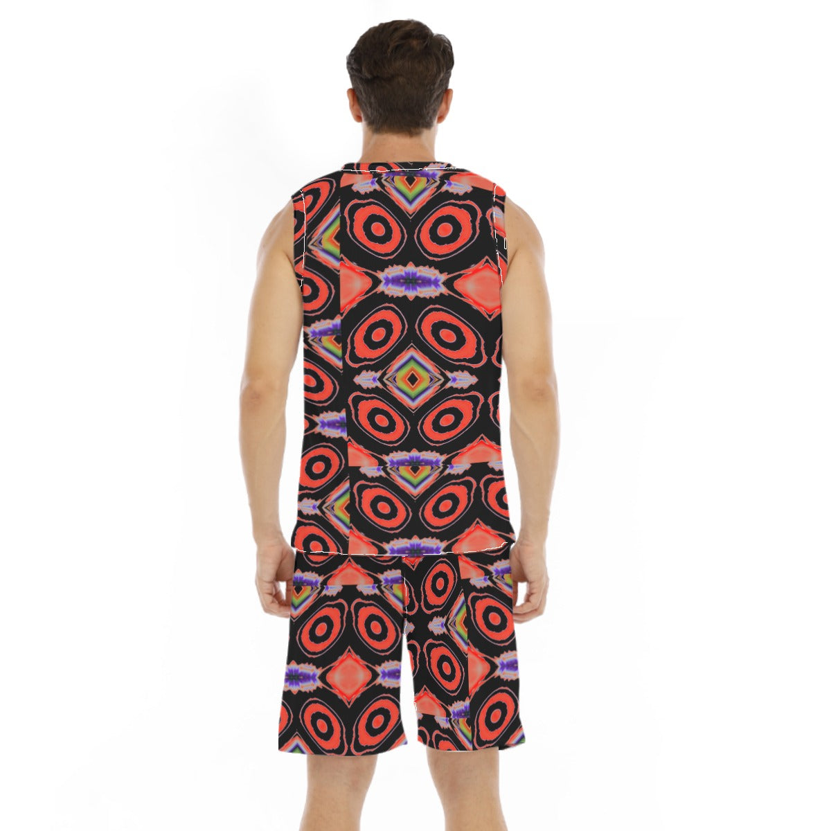 All-Over Print Men's Basketball Suit