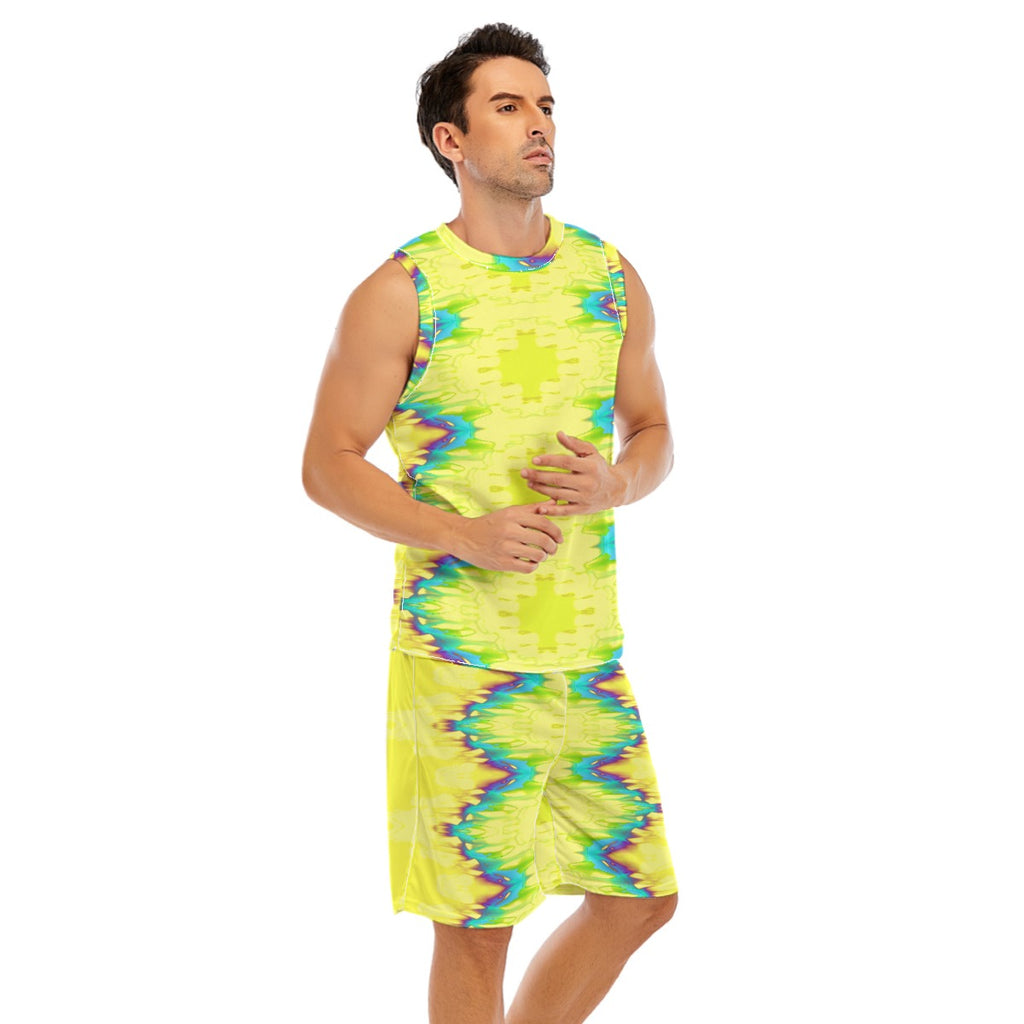 All-Over Print Men's Basketball Suit