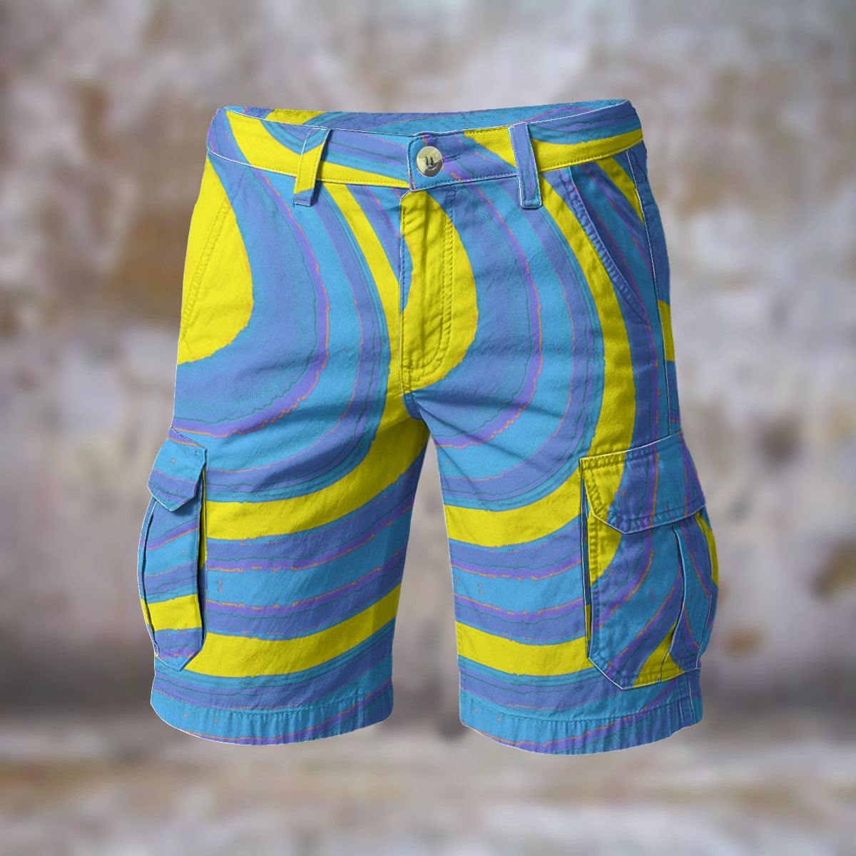 All-Over Print Men's Cargo Shorts