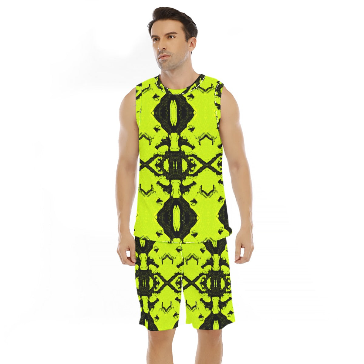 All-Over Print Men's Basketball Suit