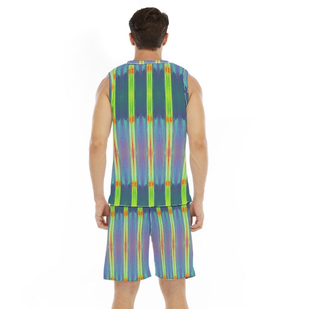 All-Over Print Men's Basketball Suit