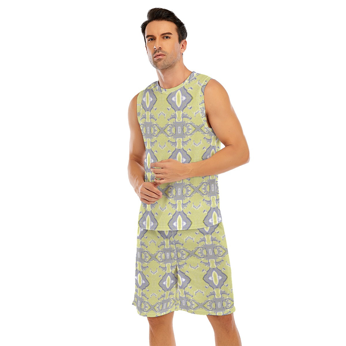 All-Over Print Men's Basketball Suit