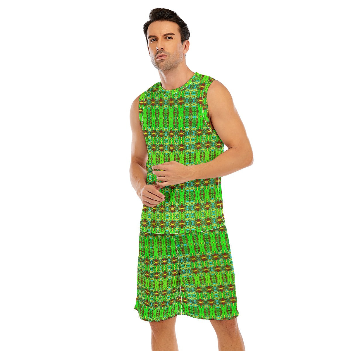 All-Over Print Men's Basketball Suit